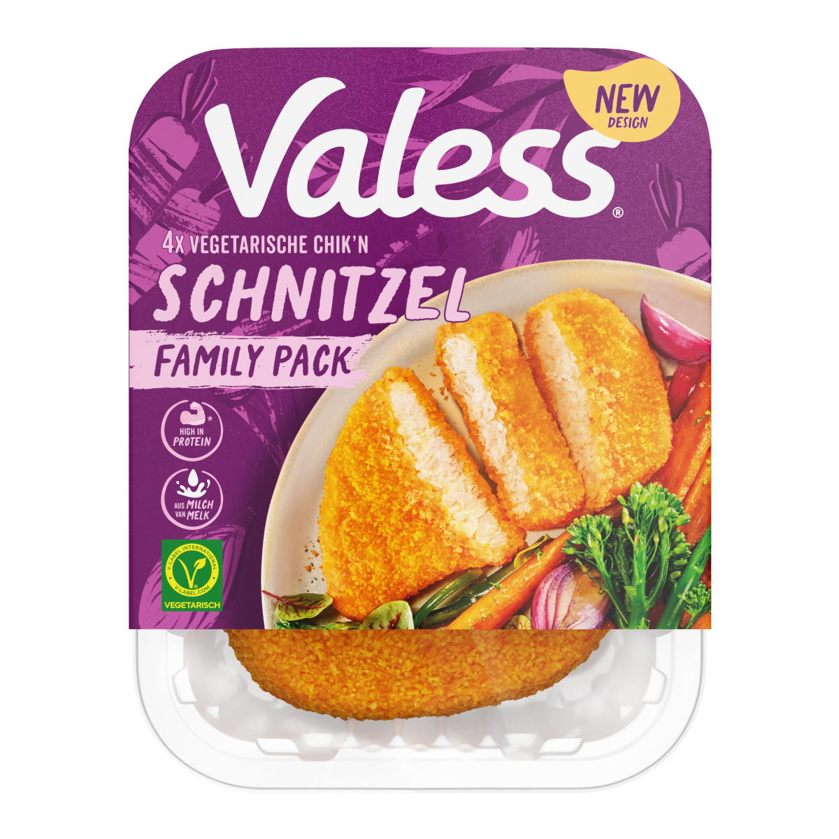 Vegetarsiche Chik'n Schnitzel Family Pack