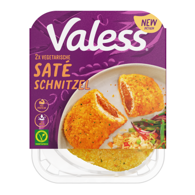 Vegetarische Saté Schnitzel